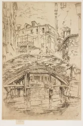 Ponte del Piovan de The Second Venice Set, 1879-1880